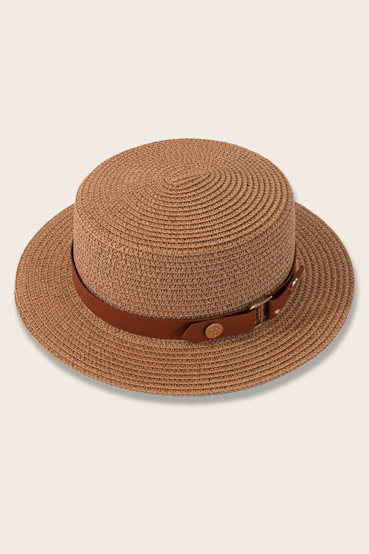 Brit Straw Hat - Khaki