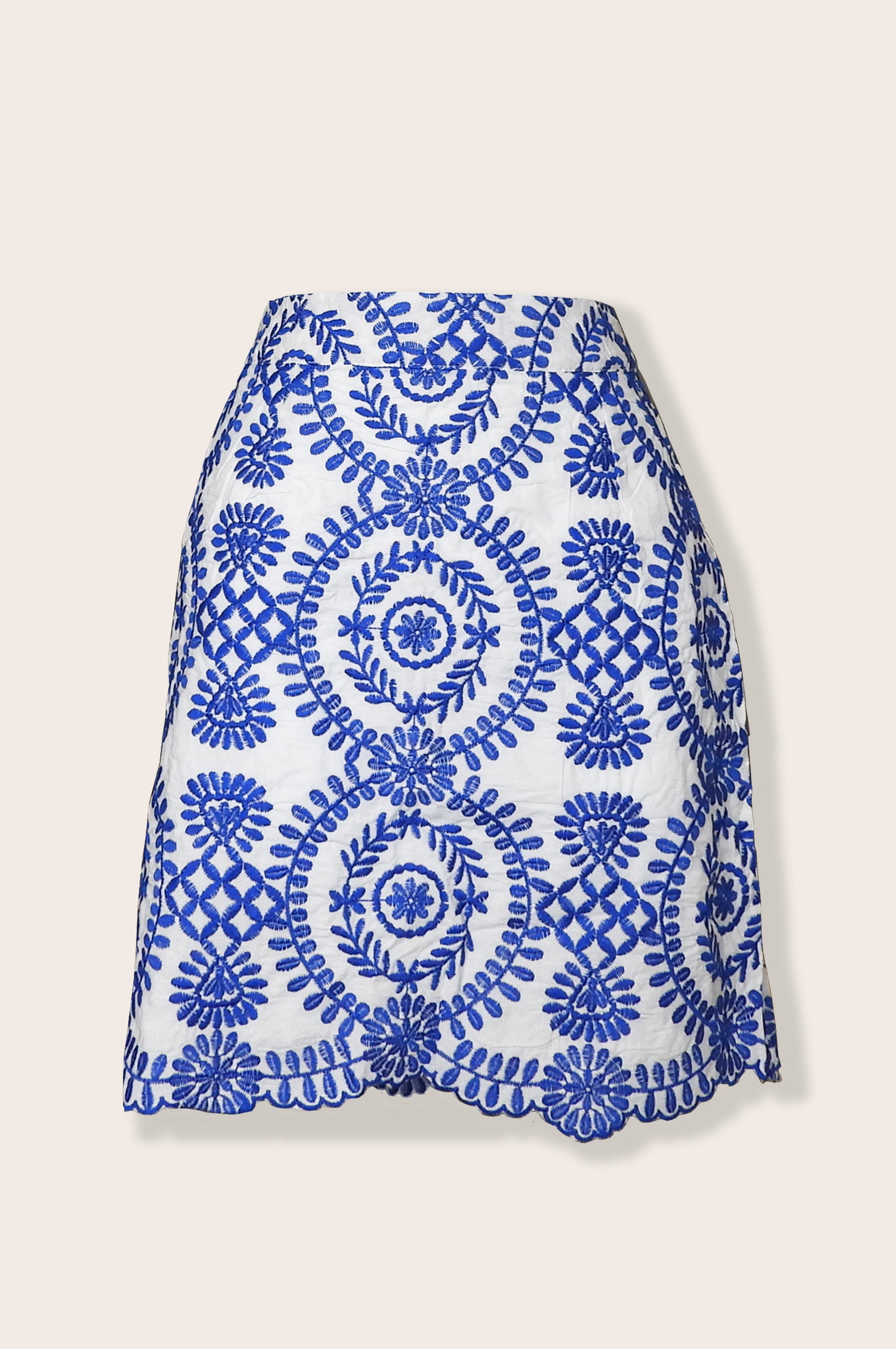 Embroidery Mini Skirt