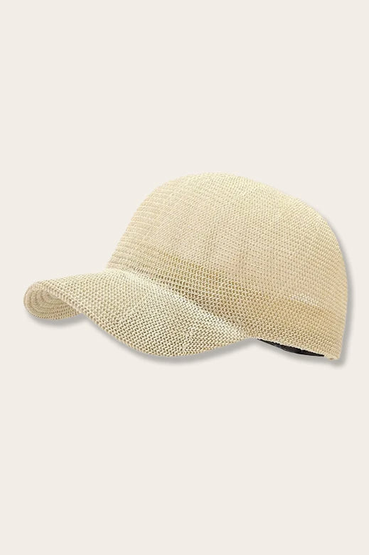 Illa Straw Cap - Beige