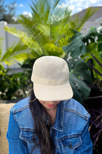 Illa Straw Cap - Beige