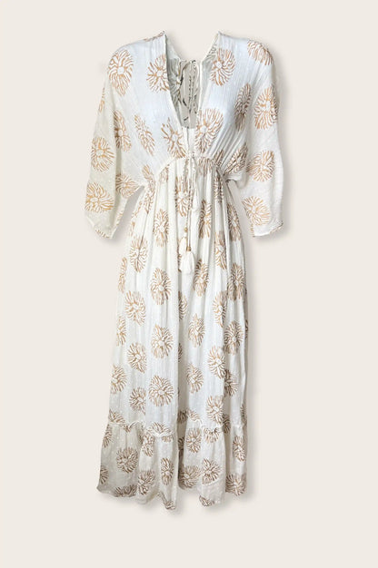 Indy White Bohemian Dress