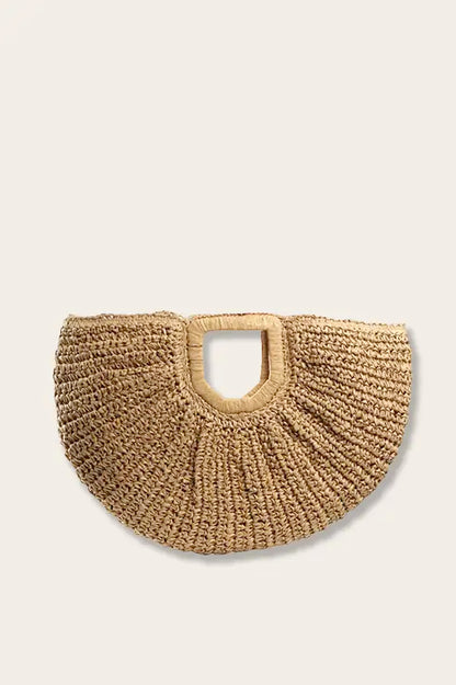 Lyla Summer Beach Straw Handbag