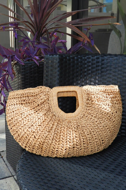 Lyla Summer Beach Straw Handbag