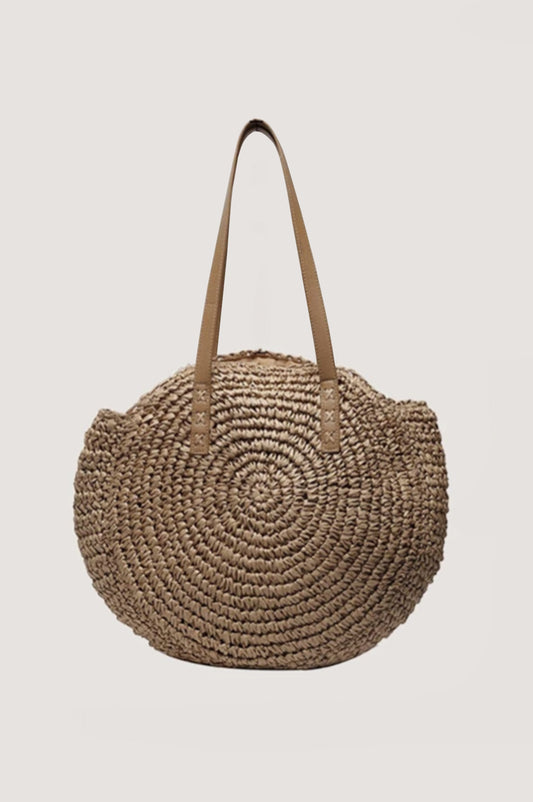 Spiral Straw Bag