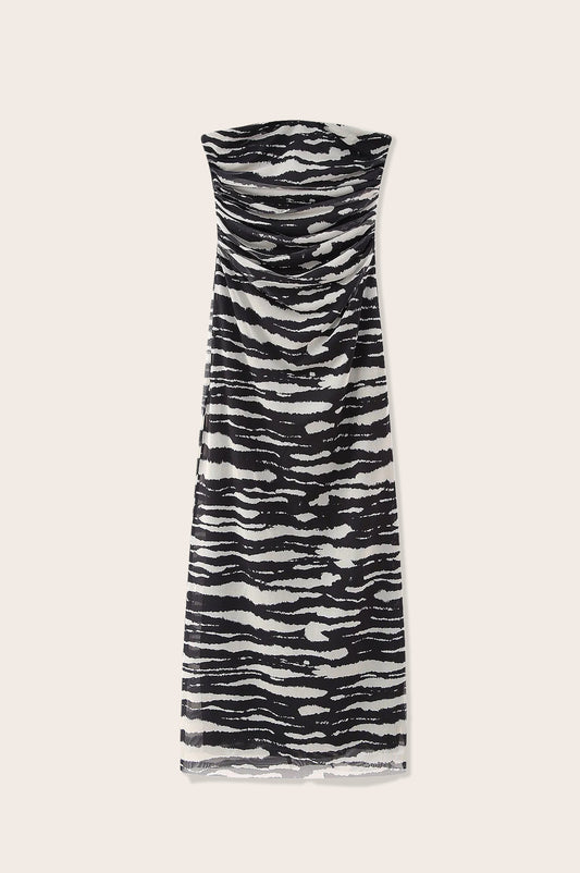 Zebra Tube Dress