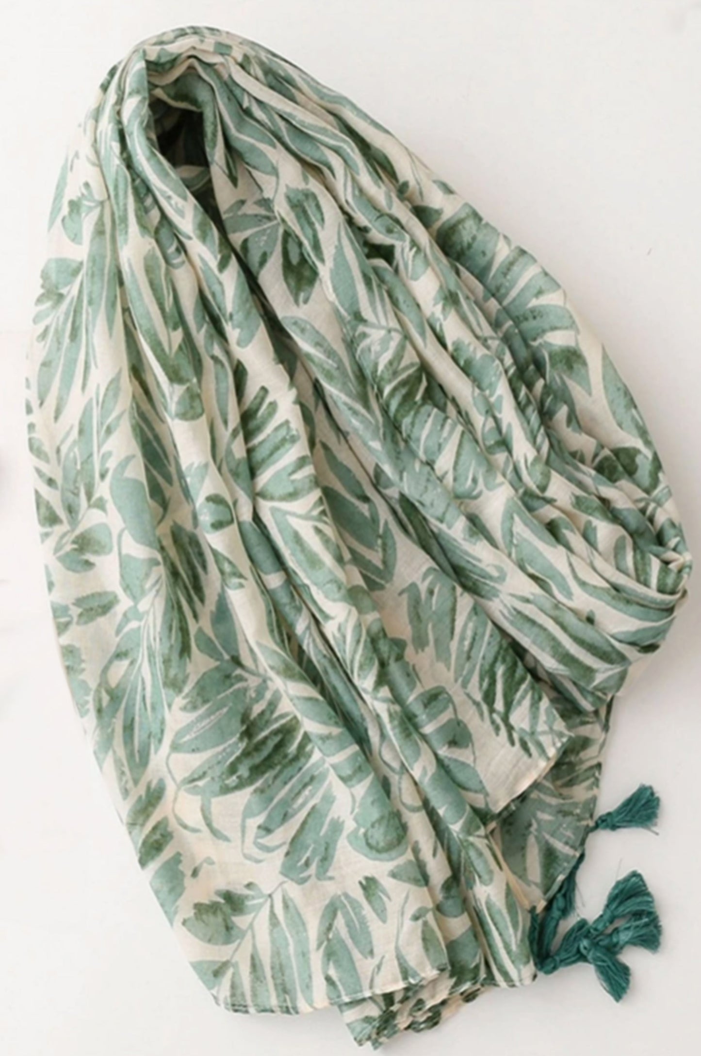 Mint Leaves Scarf